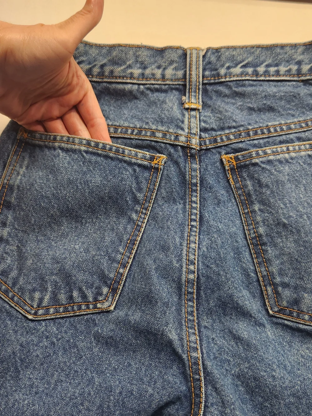 ⭐️Vintage Rio High Waisted Tapered Leg Denim Mom Jeans Button Fly Size 9